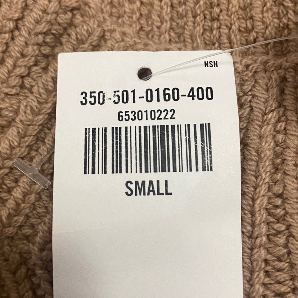 NWT Hollister Women's Cowl Neck  Tan Sweater, Size S - Picture 5 of 5